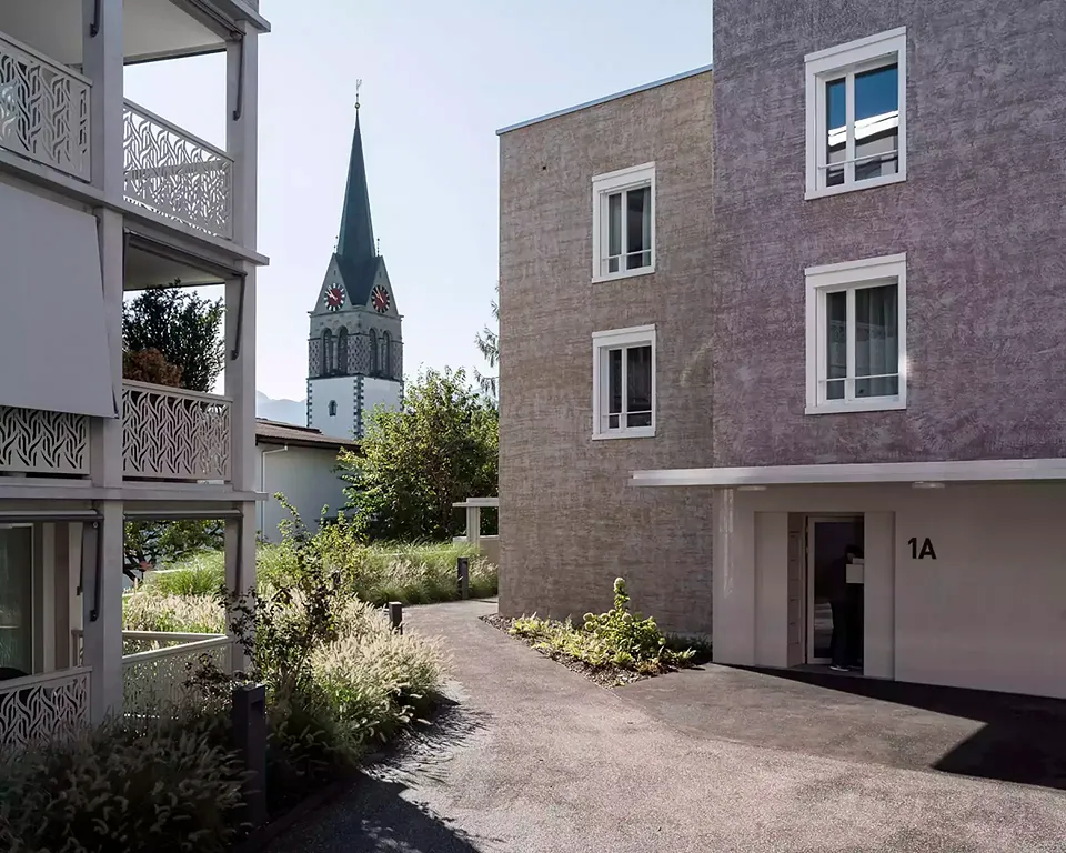 Erweiterung des Dorfzentrums