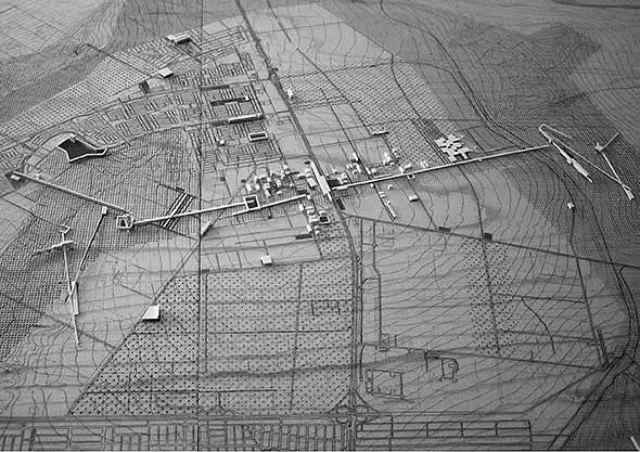 Modell Strategie Plan, Urbane Interventionen, M 1:10 000 © Alexander Daxböck, Georgia Papathanasiou