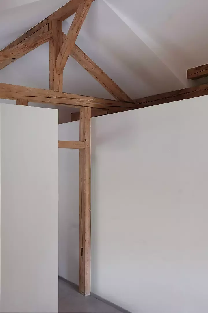 Charpente apparente combles