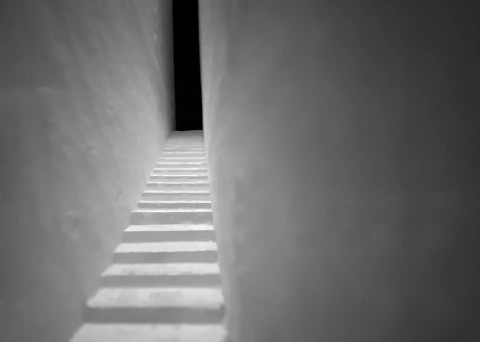 Atmosphäre Treppe
