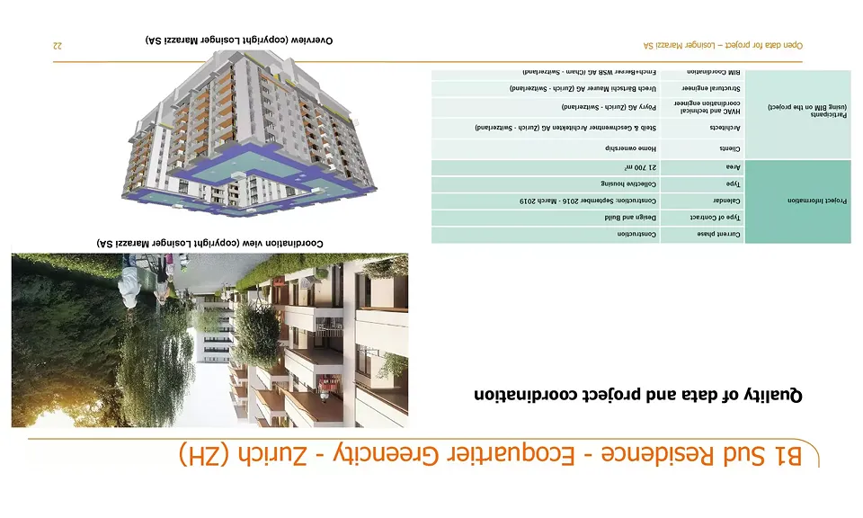 B1 Sud Residence - Ecoquartier Greencity - Zurich (ZH)