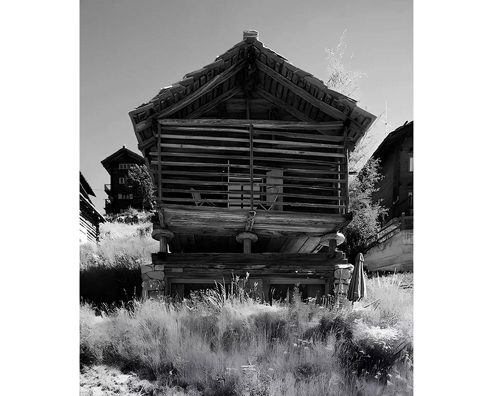 Traditioneller Raccard als Inspiration für Form und Konstruktion