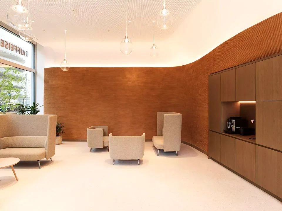 Banque Raiffeisen Rive Gauche - intérieur