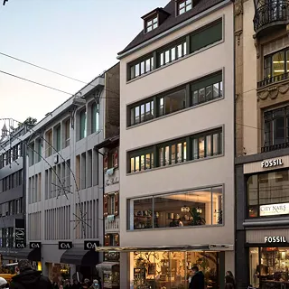 Transformation du bâtiment commercial Streitgasse
