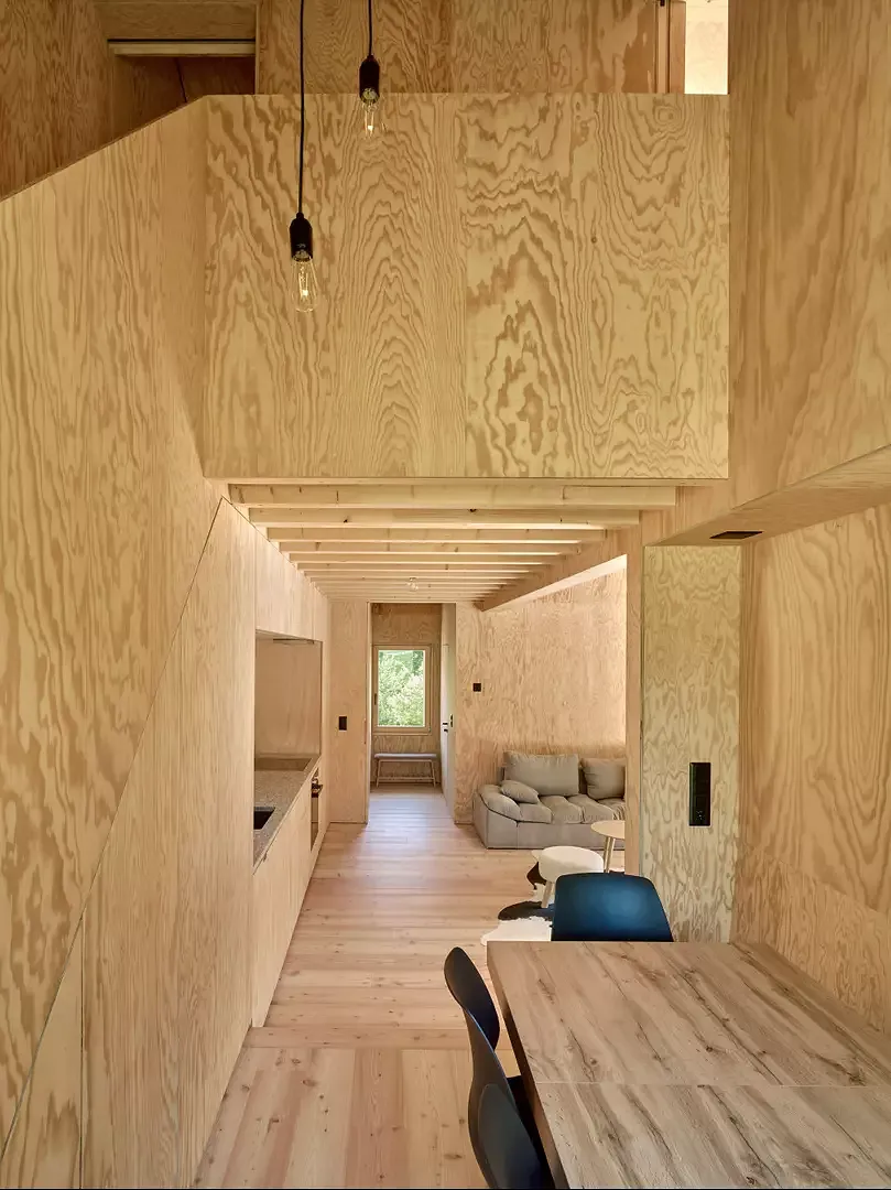 transformation chalet - Briey - salle à manger