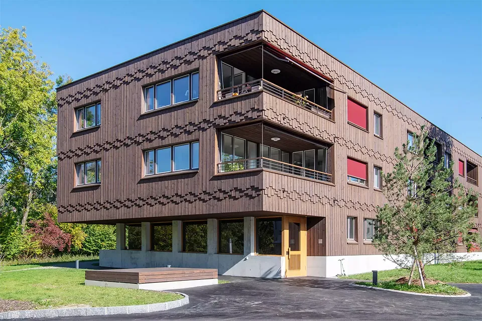 Westfassade Haus A