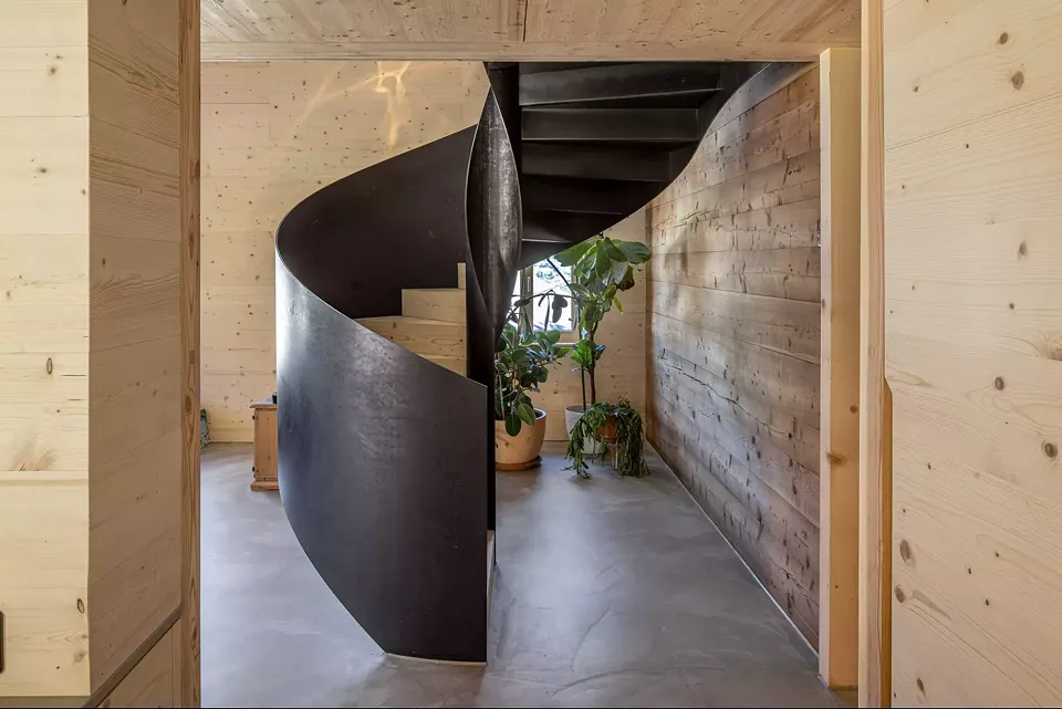 Wendeltreppe Erdgeschoss