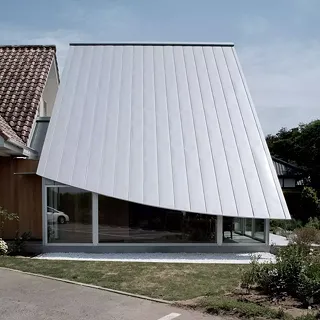 Extension d'un restaurant existant à Chiba, Japon
