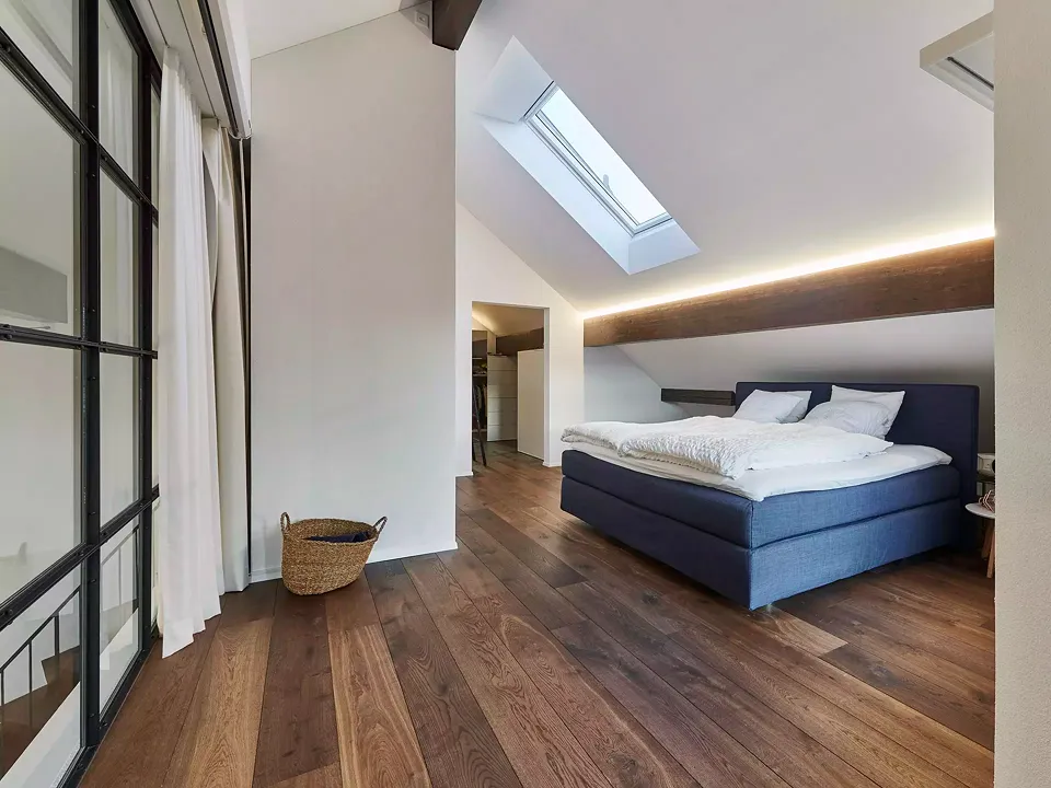 Elternschlafzimmer im Dachgeschoss