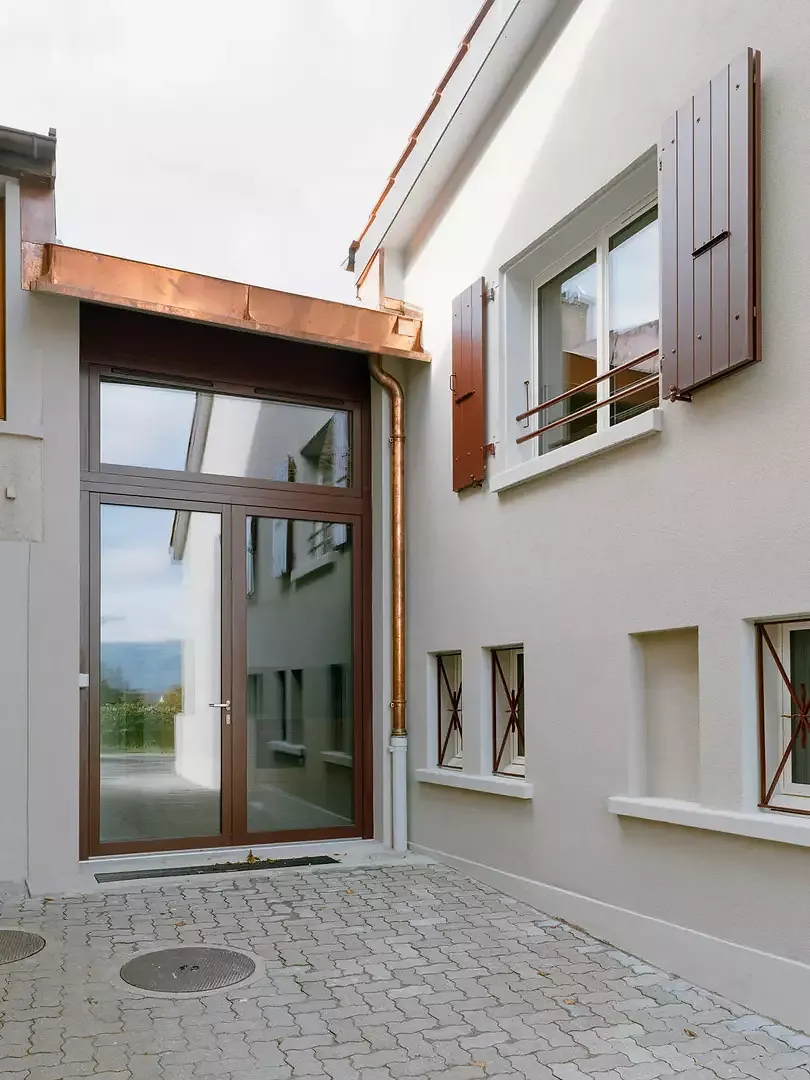 Entrée de la maison 