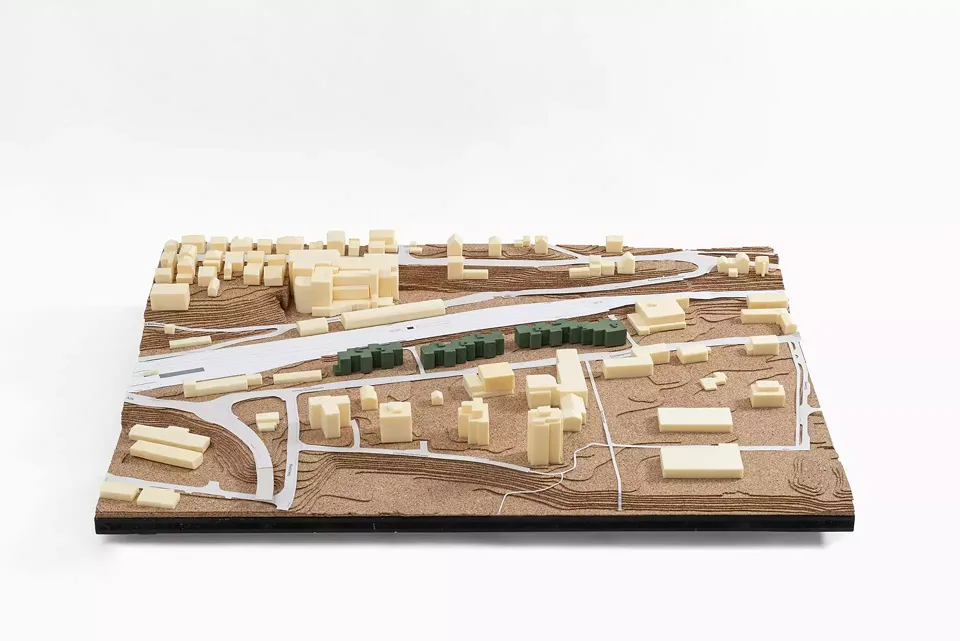 Maquette – Projet «Cuminonza suenter la lingia »