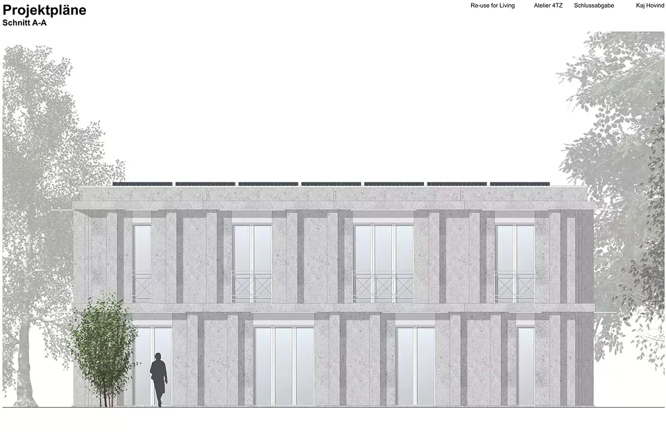 Re-use Fassade Rippendecke – Kaj Hovind