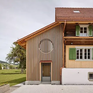 Umbau Bauernhaus in Strickbauweise