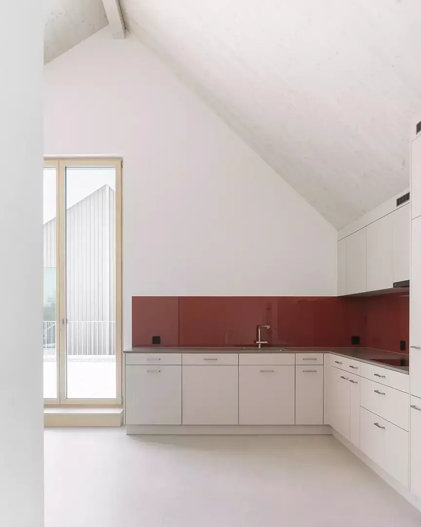 Cuisine de l’appartement en duplex