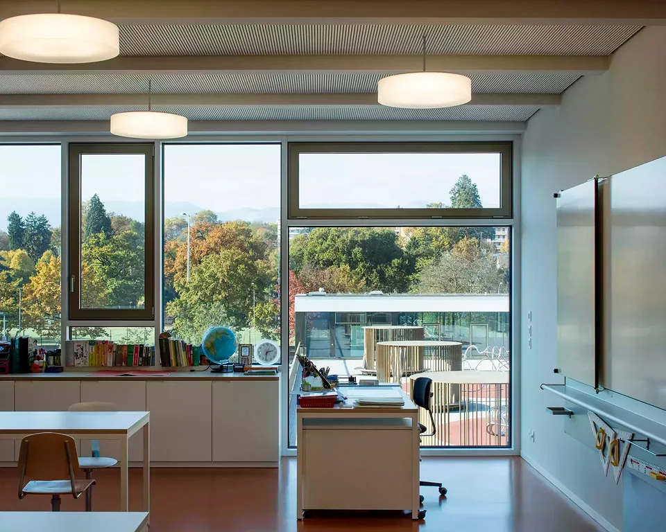 Ecole: salle de classe