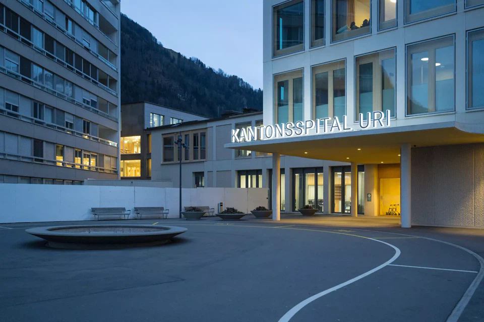 Eingang Kantonsspital Uri