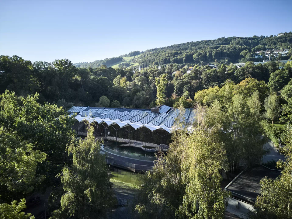 Schattendach im Kontext