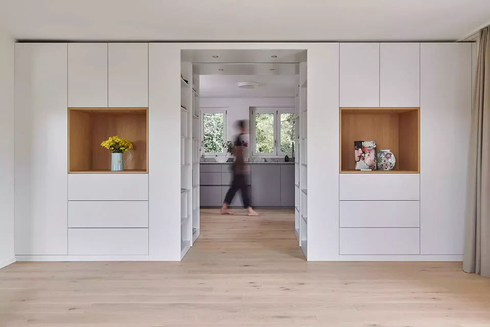 Blick in die Küche
