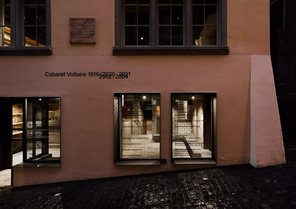 Haupteingang Cabaret Voltaire