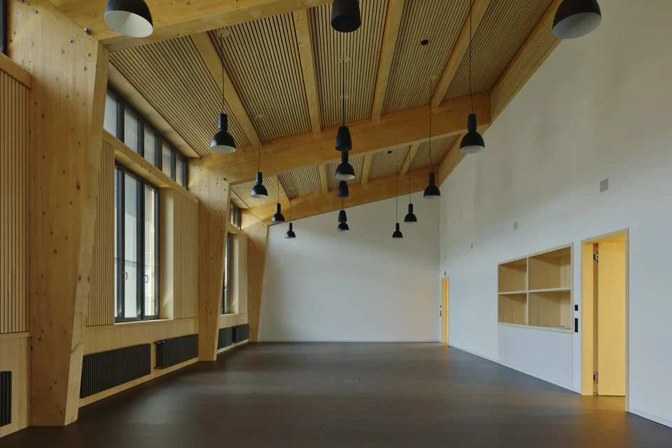 Sitzungszimmer in der Büroaufstockung