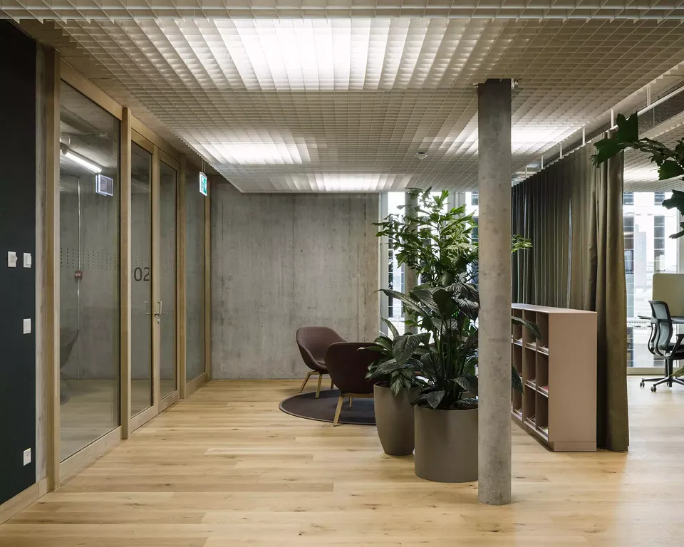 Auftakt zur Bürozone