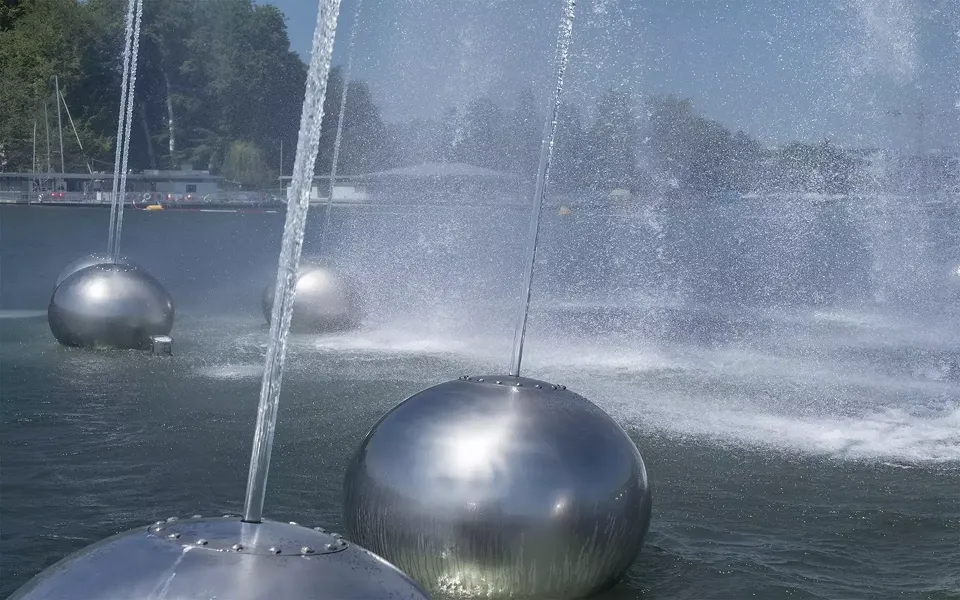 Konstruktion Wasserspiel