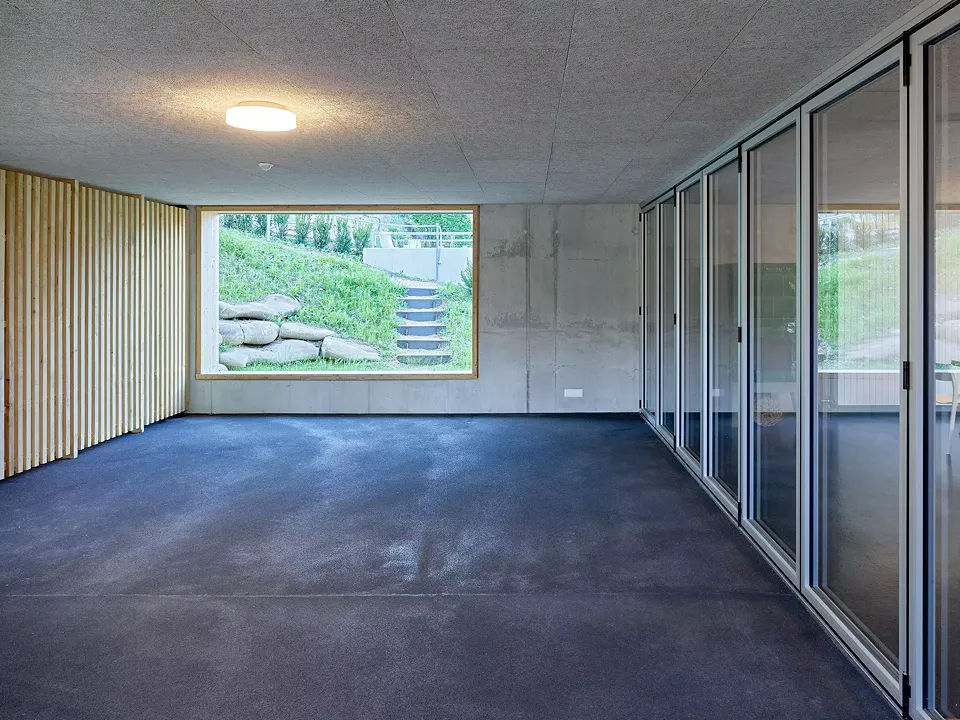 Gedeckter Aussenbereich - Gemeinschaftsraum