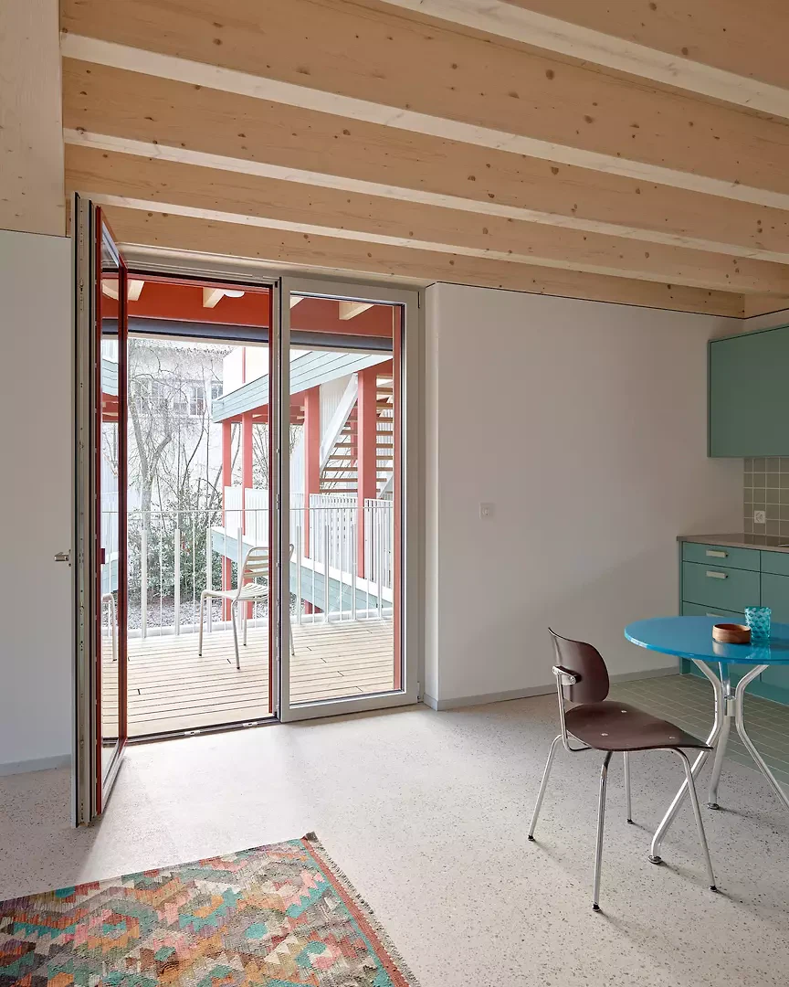 Wohnküche mit Ostaurichtung