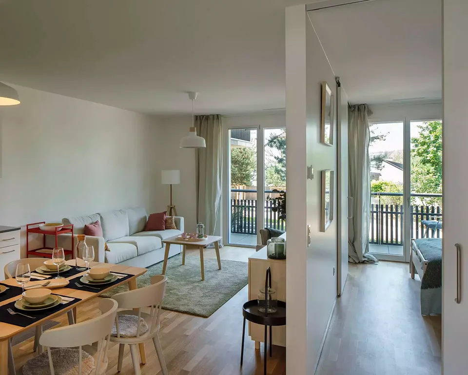 Vue int logement type