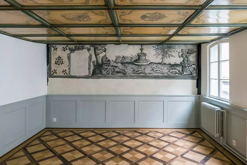 1er étage peinture
