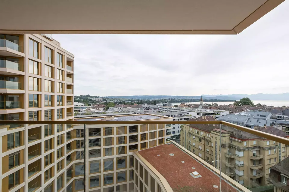 Vue depuis appartement