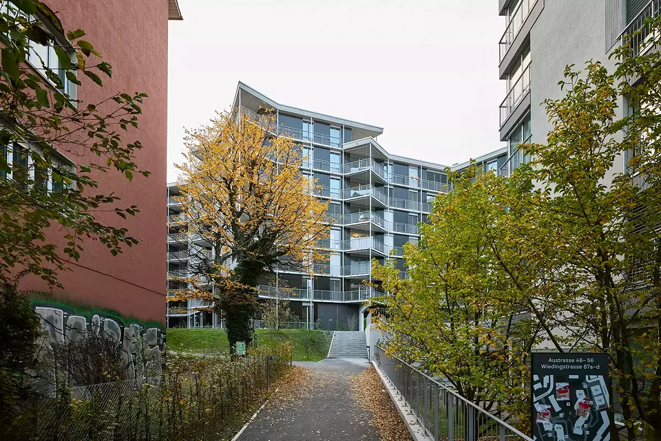 Vue extérieure avec les environs