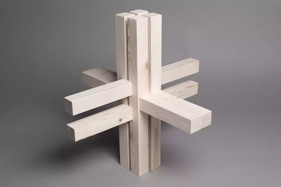 Holzknoten