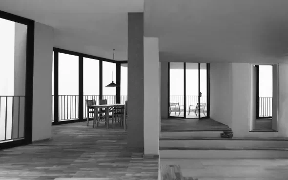 Innenraum Bestand/Anbau