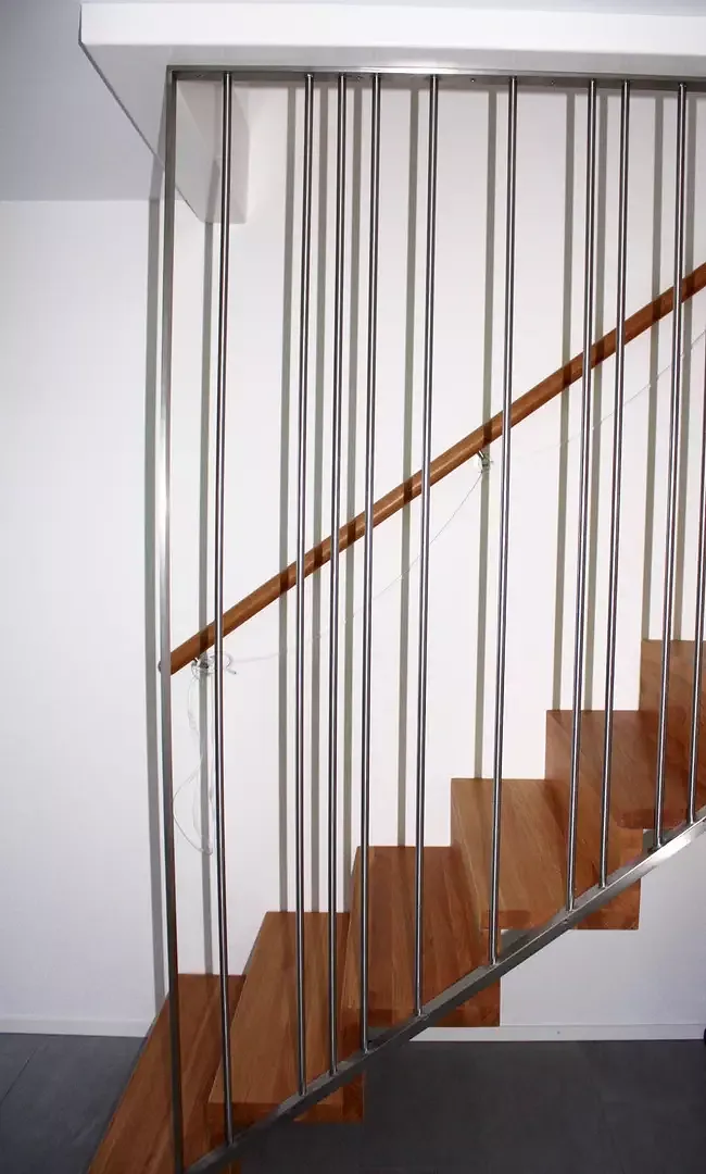 Umbau: durchlässige Treppe