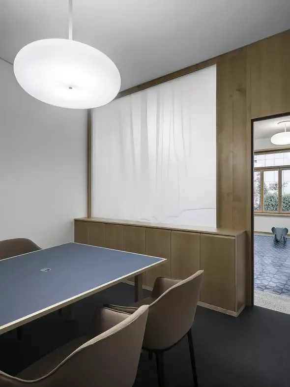 Innenliegendes Beratungszimmer Bild: Roger Frei, Zürich
