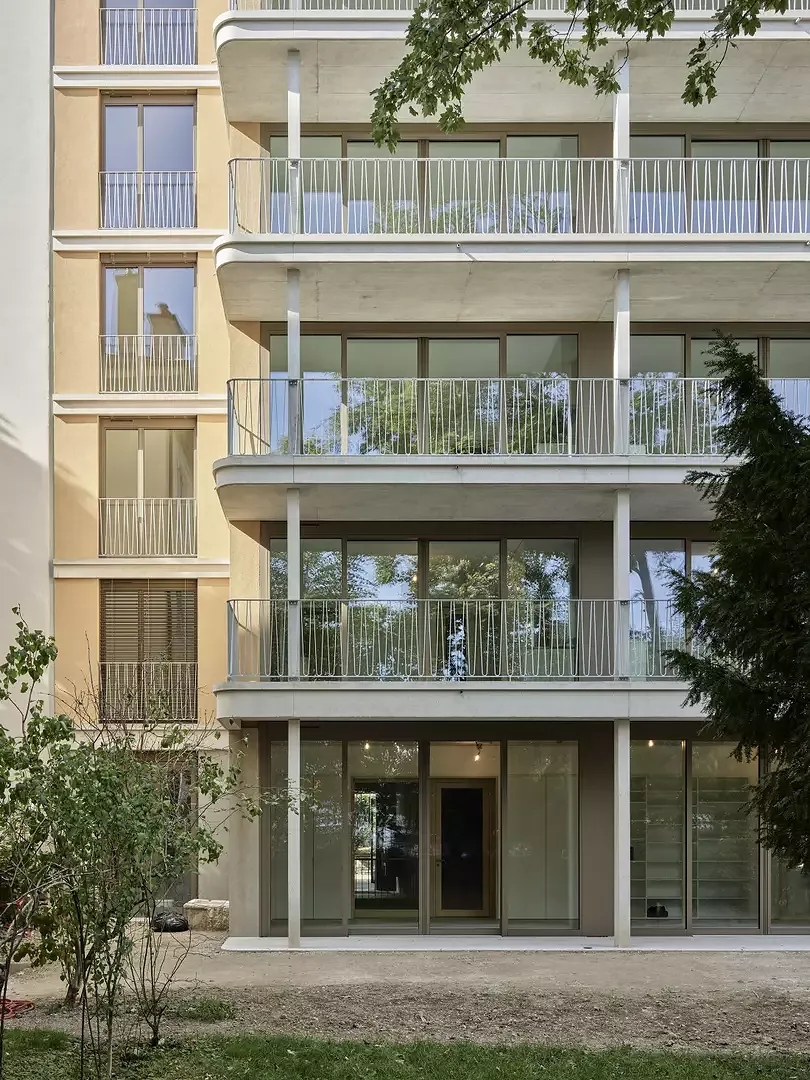 La cour-jardin