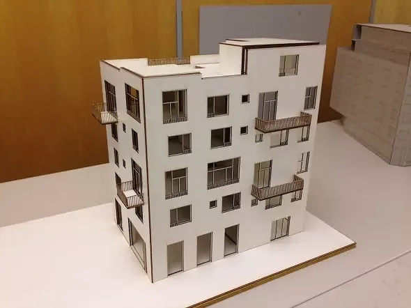 Fassade Modell 2
