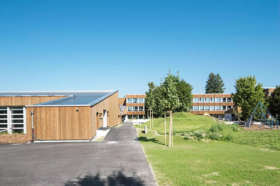 Ecole Säget, vue sud-est_H+R