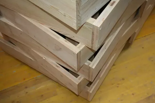 Maquette d'étude 1:1 - angle
