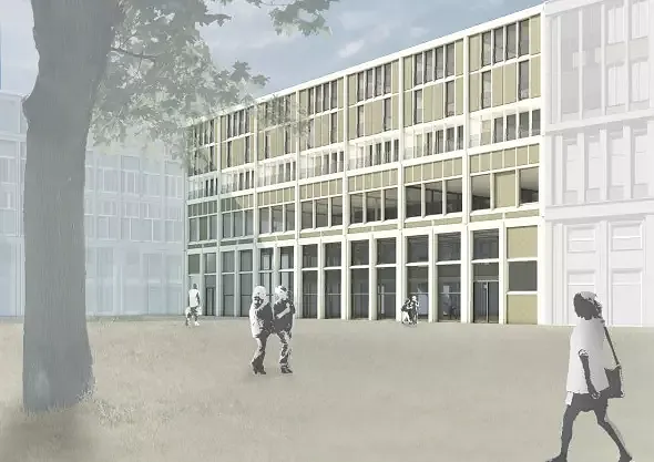Aussenvisualisierung, Parkseite