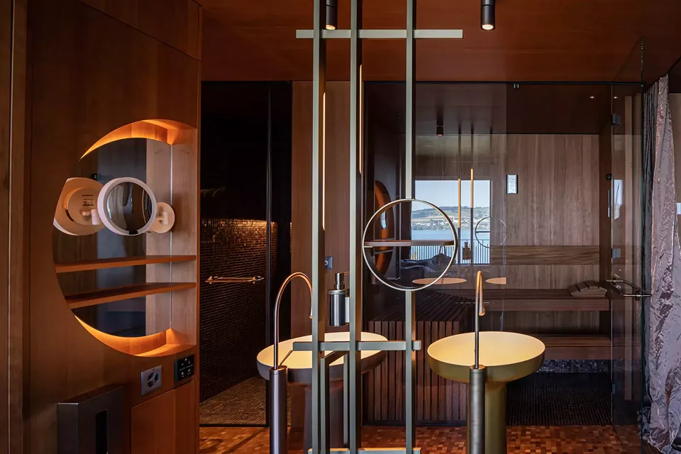 Wellnesssuite mit Sauna 