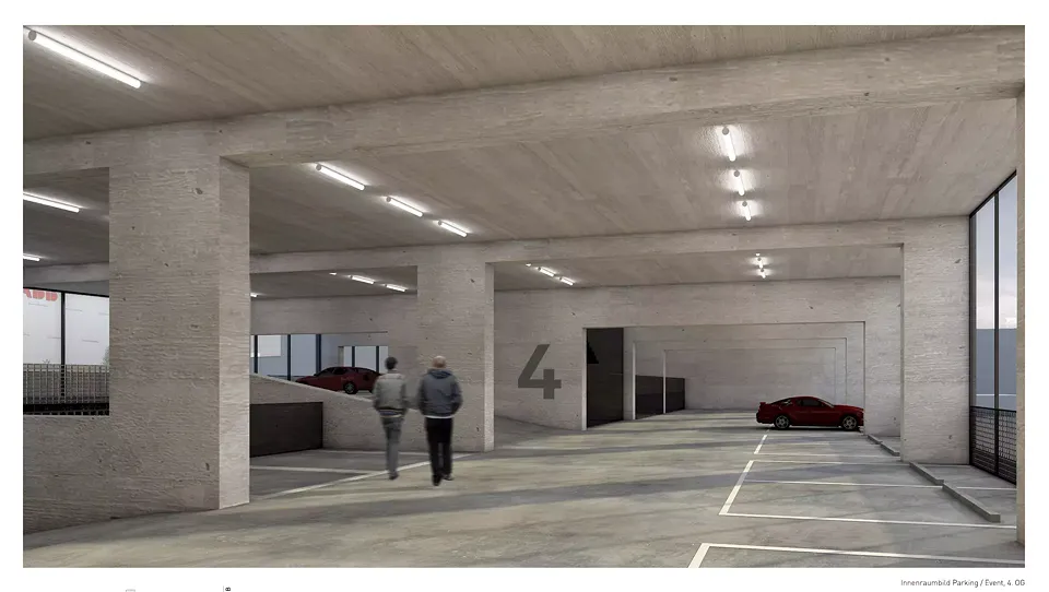 Innenbild Event / Parking