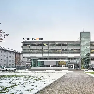 Transformation bâtiment d'entreprise Stadtwerk à Winterthour