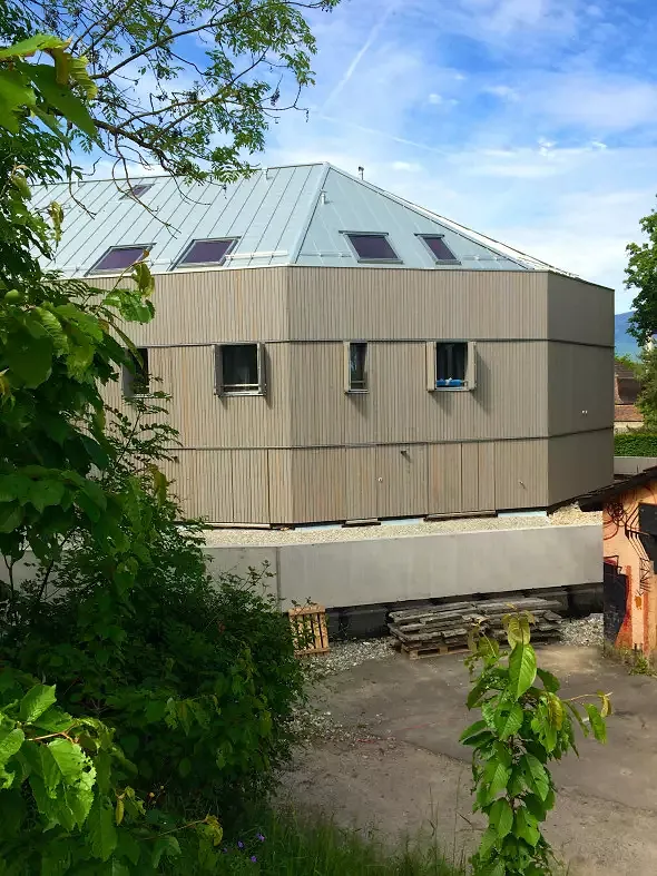 Ansicht der Nordostfassade