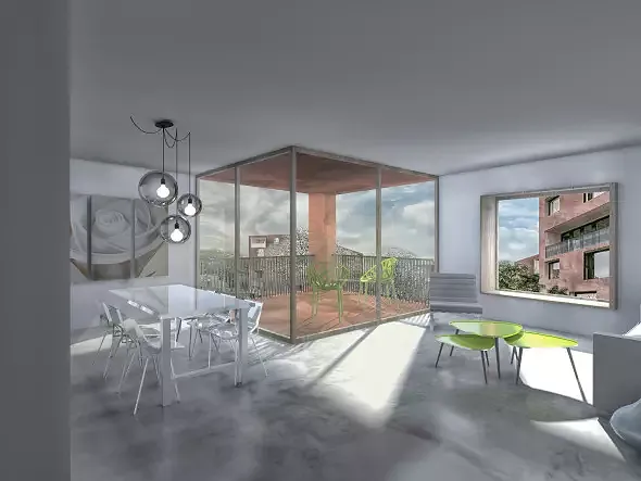 Appartement bi-orienté