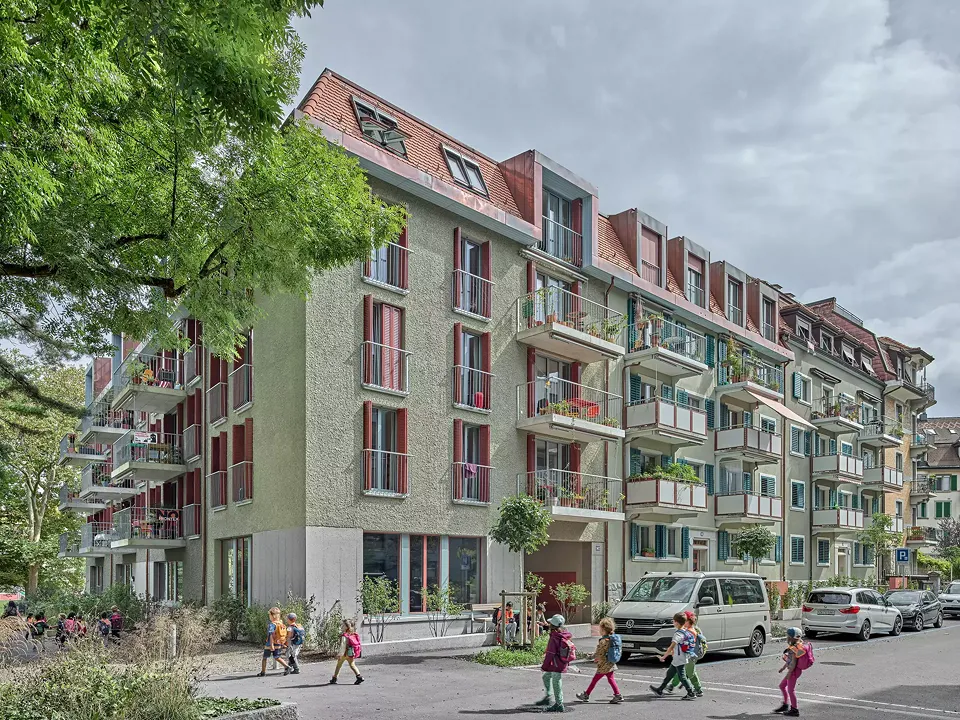 Ansicht Goldbrunnenstrasse