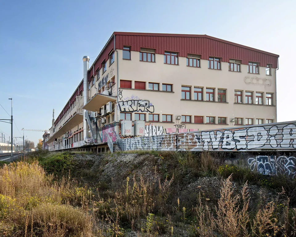 Etat initial - Vue depuis le nord-ouest
