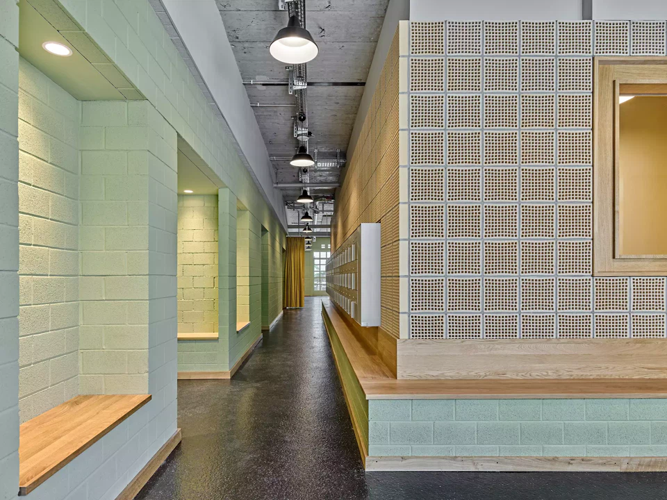 Erschliessung im Erdgeschoss