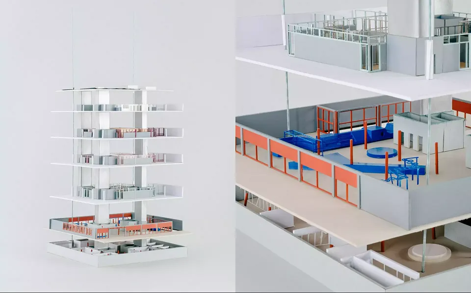 Baylon 2, Maquette 1:100, Taiana Broillet, Charlene Claveria, Narcisse Malumba